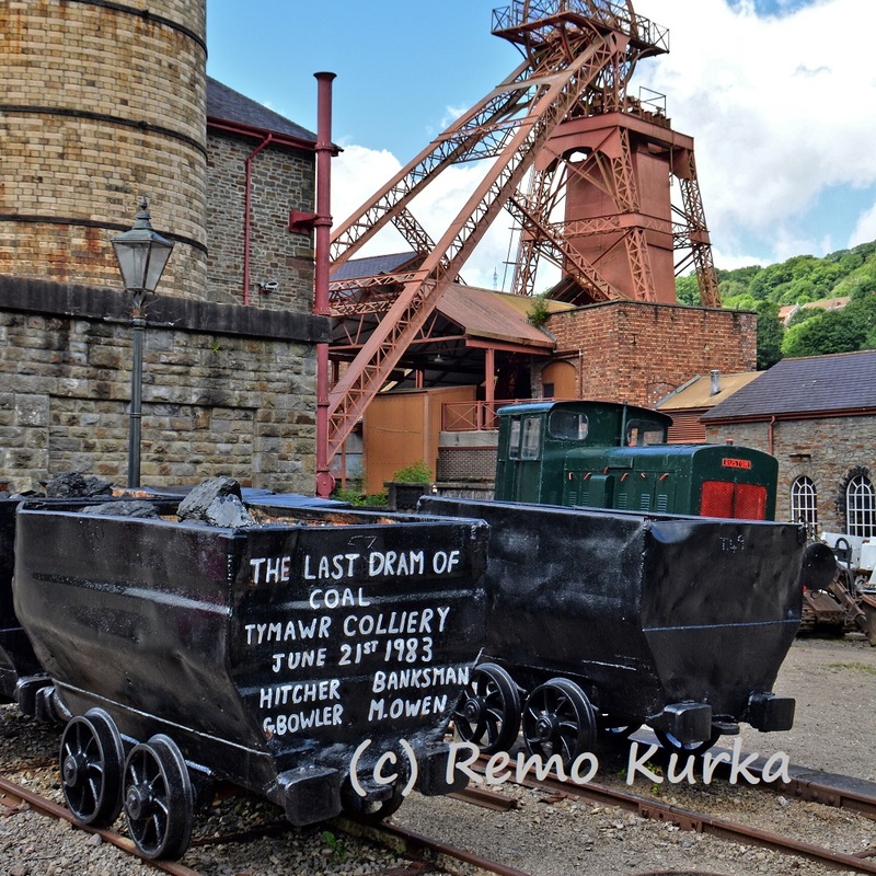 The last Coal, Rhonda Coal Mine, Wales, UK